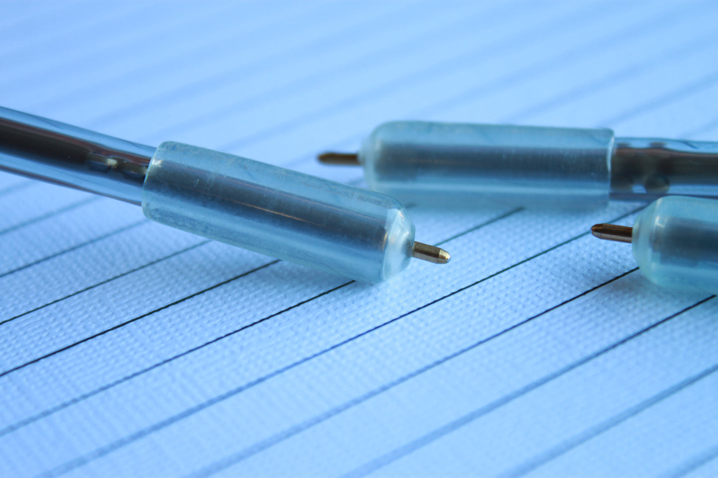Non-Lethal Flexible Ball Point Pen Writing Tool Black and Blue Ink